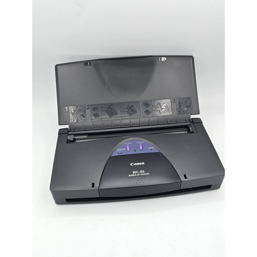 Canon BJC‎ 85 Mobile Inkjet Printer. Untested